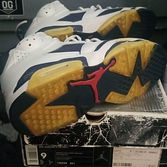 Jordan retro 6 (olympics)2000 release - Picture 7 of 8